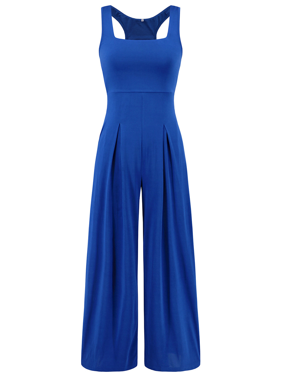 "Avery" Square Neck Wide Strap Jumpsuit